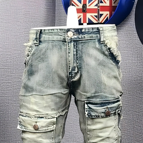 UrbanEase™ Casual Ripped Jeans