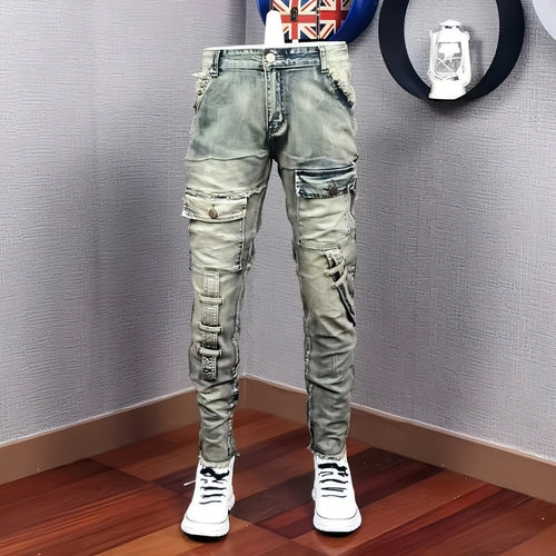 UrbanEase™ Casual Ripped Jeans